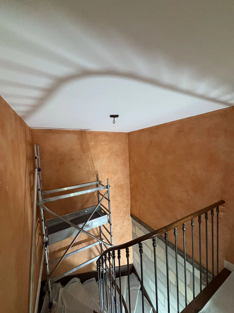 rénovation cage escalier Corné Mazé Loire Authion rénovation cage escalier Corné Mazé Loire Authion