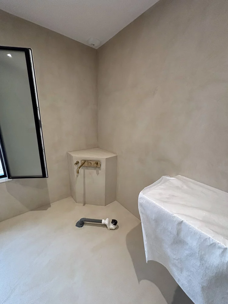salle de bain béton ciré Segré Le Lion Angers salle de bain béton ciré Segré Le Lion Angers